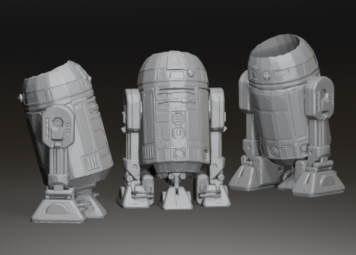 Star Wars Full Size R2D2 Planter Vase