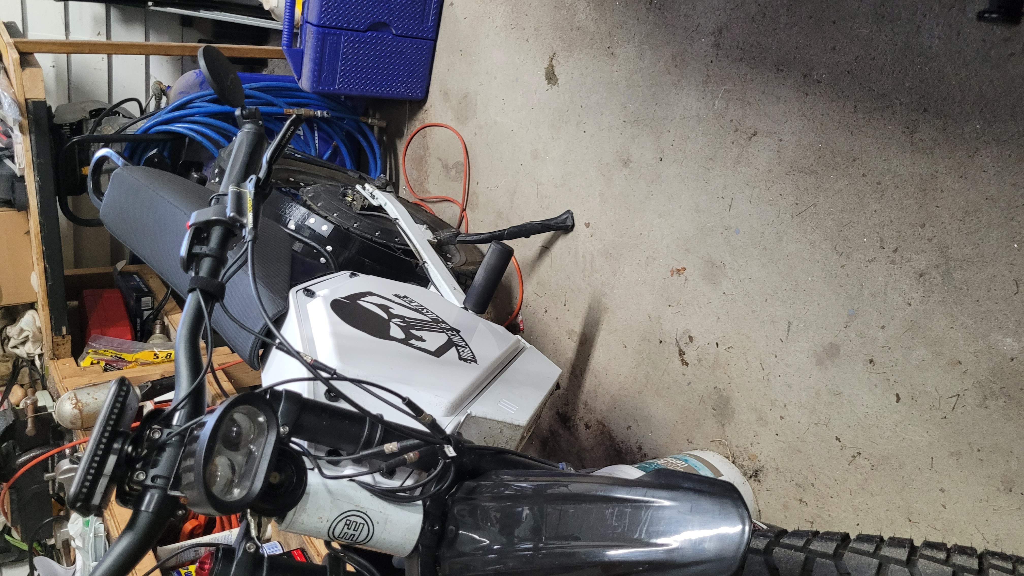 Footpegs pour enduro Ebike stealth bomber