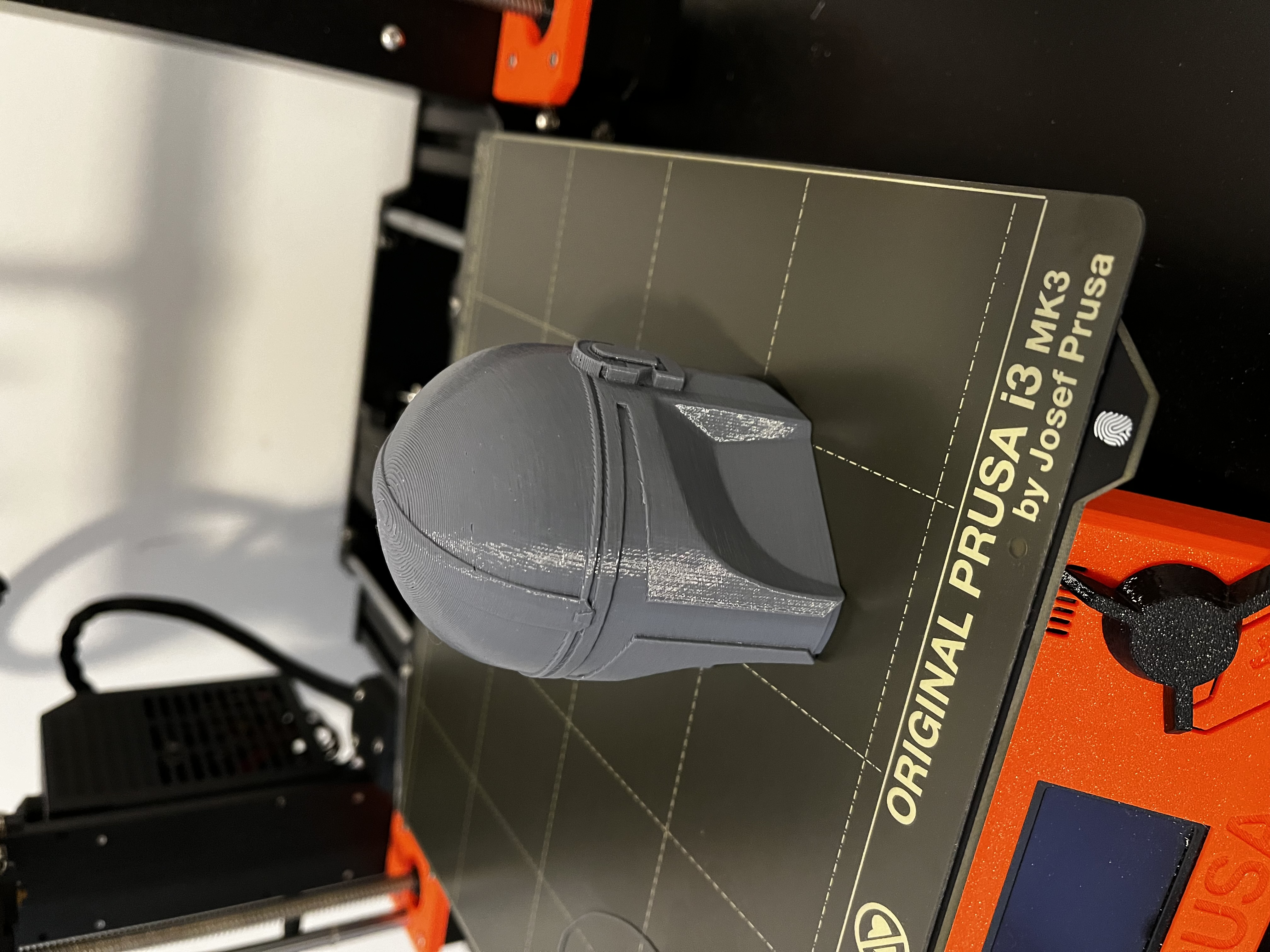 Mandalorian Helmet (Solid/Filled) 75mm