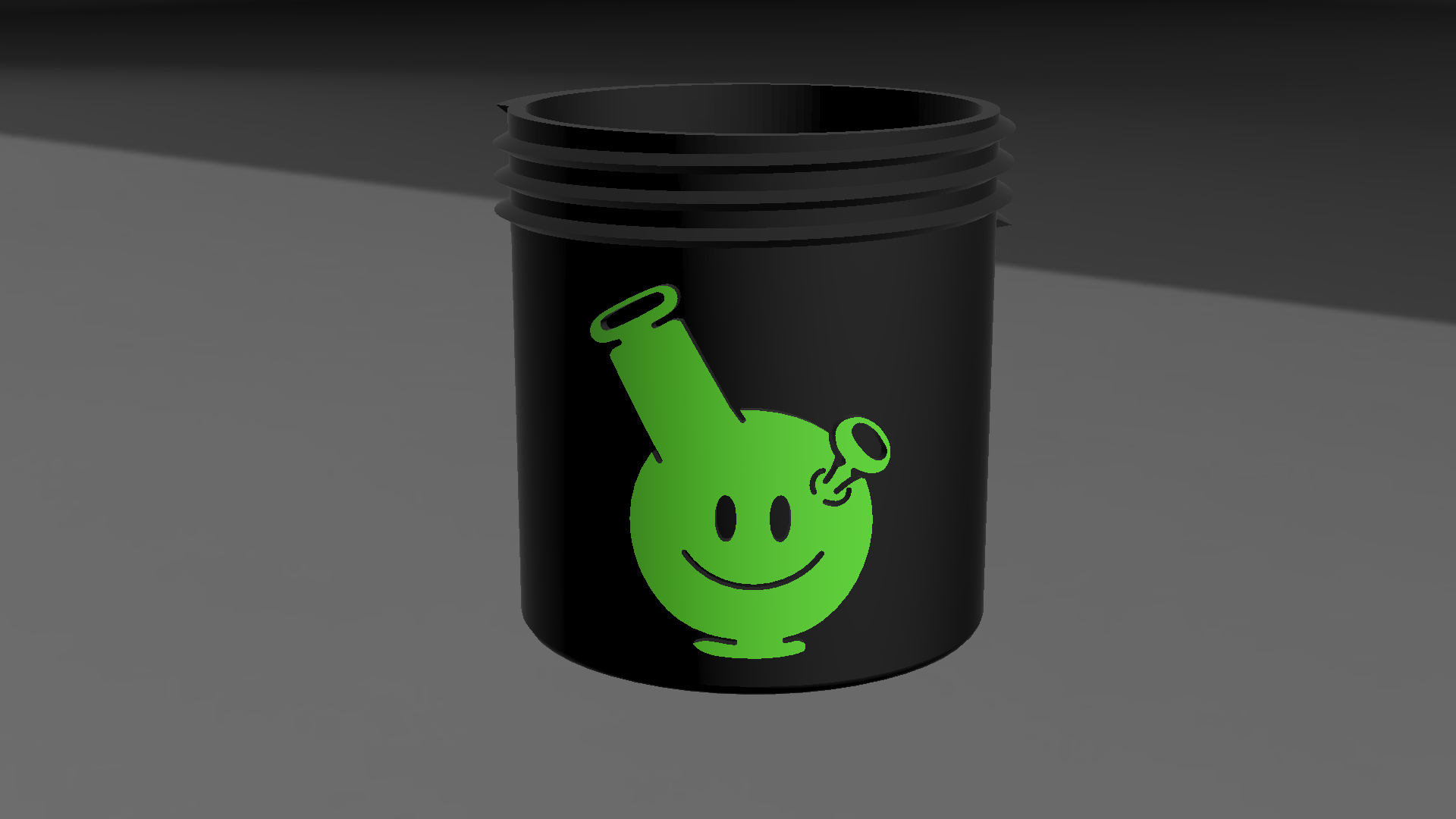Smellproof stash jar