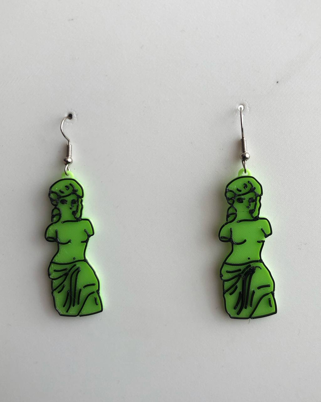 Earring Gummi Venus de Milo simpsons Keychain jelly