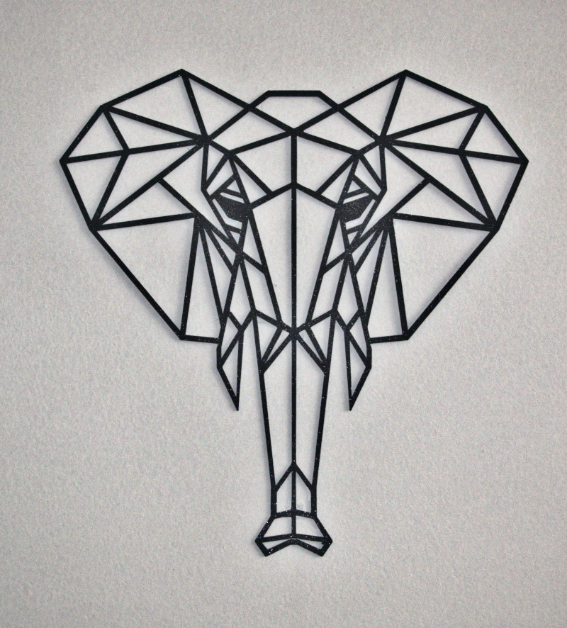 Geometric Animal Wall Art by DMIBoss | Download free STL model ...