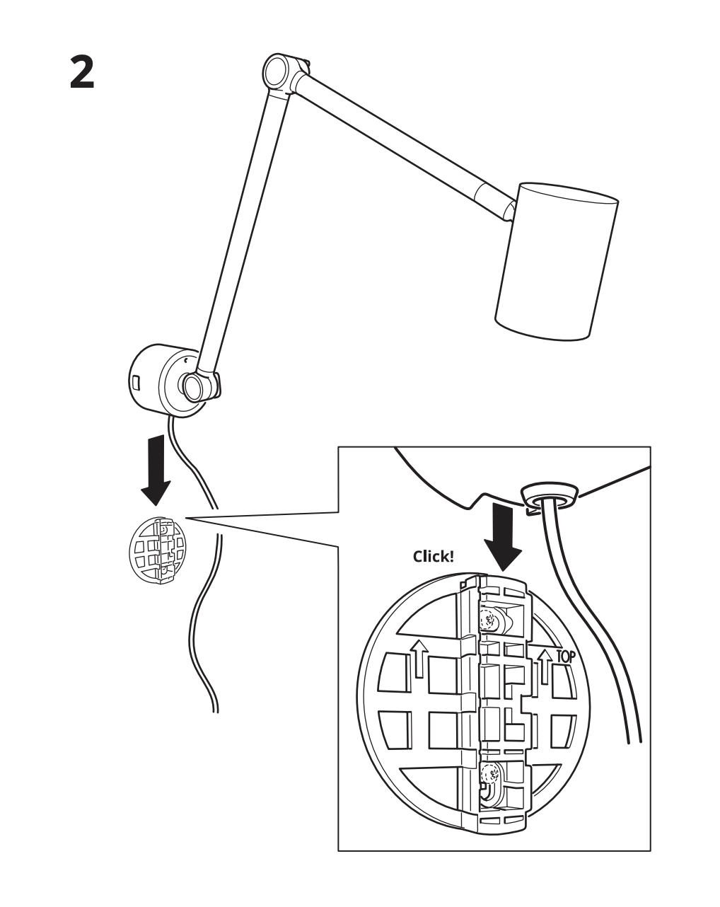 Ikea Nymane lamp wall mount (replica) by Alex | Download free STL model ...