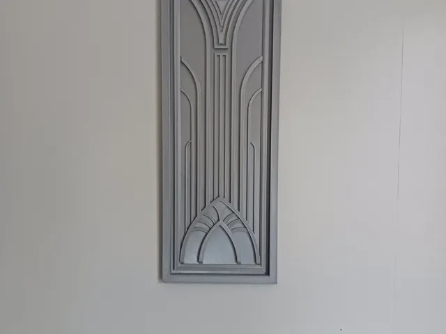 Geometric Art Deco Wall Panel