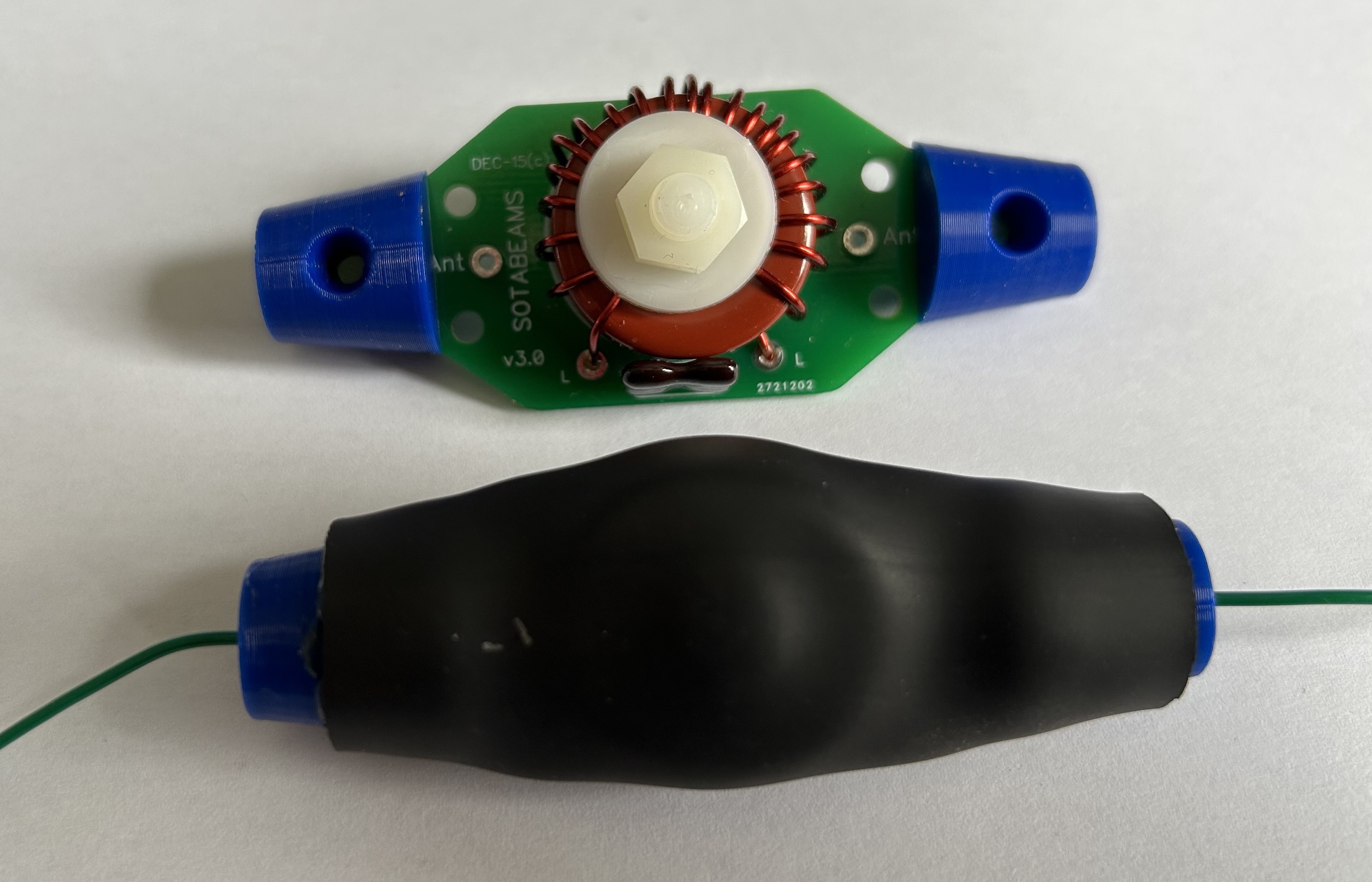 Heatshrink glands for SOTABeams traps