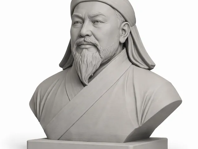 Kublai Khan Bust