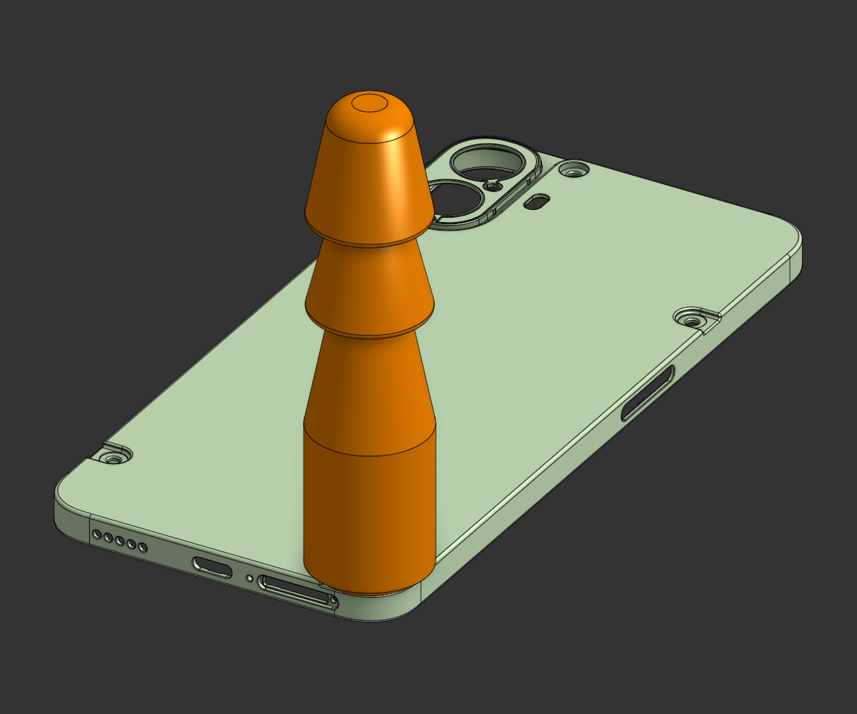 Nothing CMF accessory point to Vac-U-Lock adapter