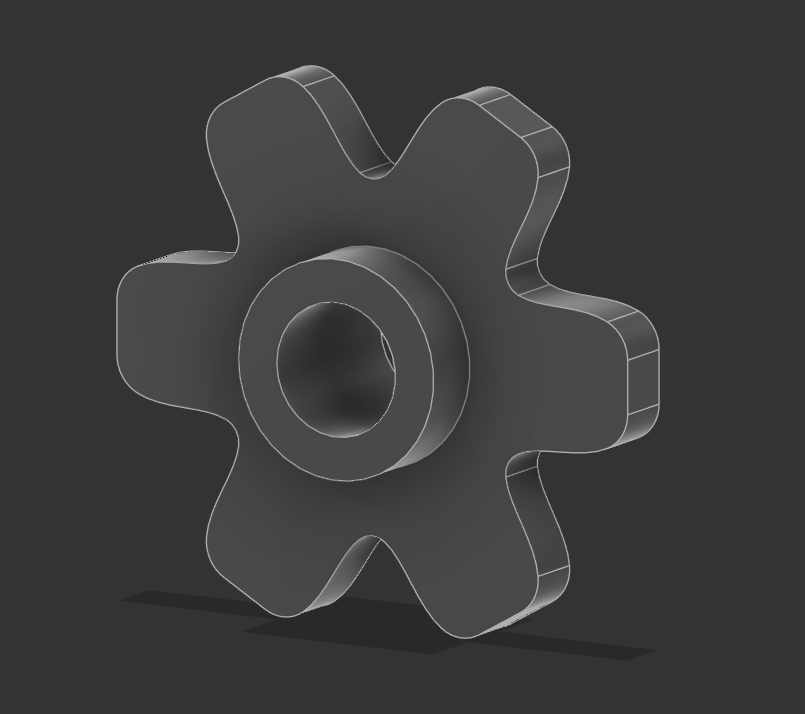 6 Tooth Sprocket - Case 819457c1