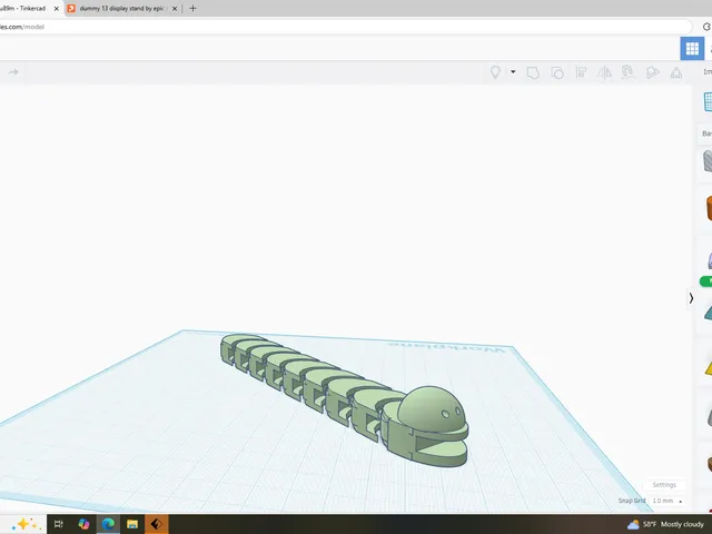 articulated snake thing