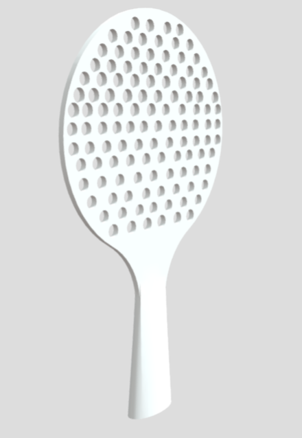 airless ping pong paddle
