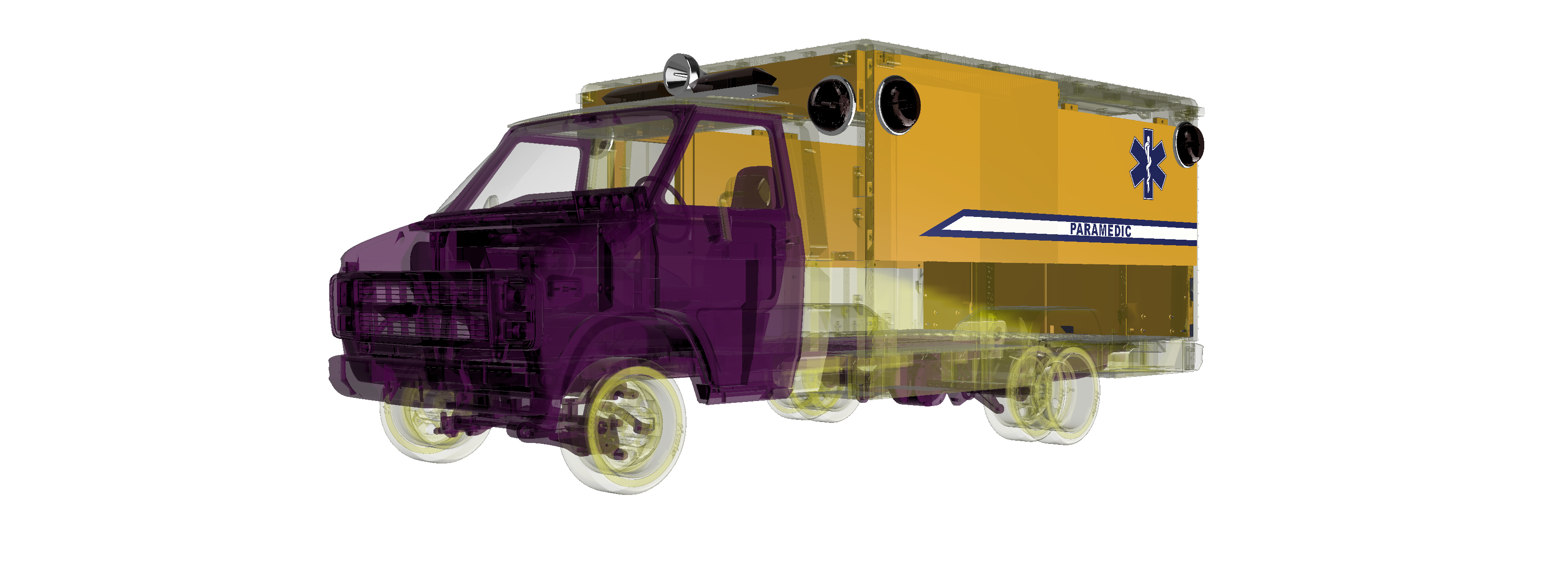 Paramedic Upgrade for Twin wheel Upgrade of 3D SETS Model 14 (Max Team)
