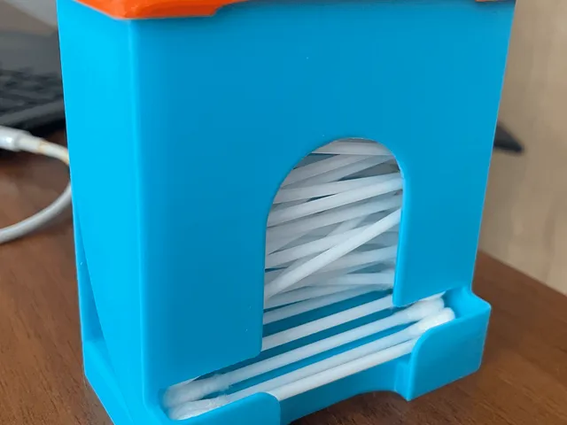 Compact Qtip Dispenser