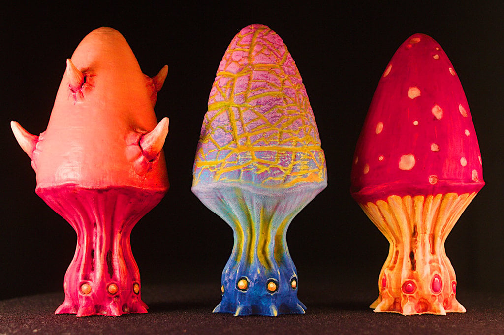 Tabletop plant: "Mushroom Set C1" (Alien Vegetation 53)