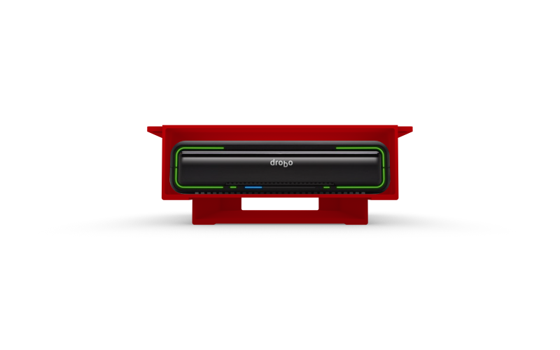 Drobo Mini & External Blu-ray Disk Player Under Desk Mount