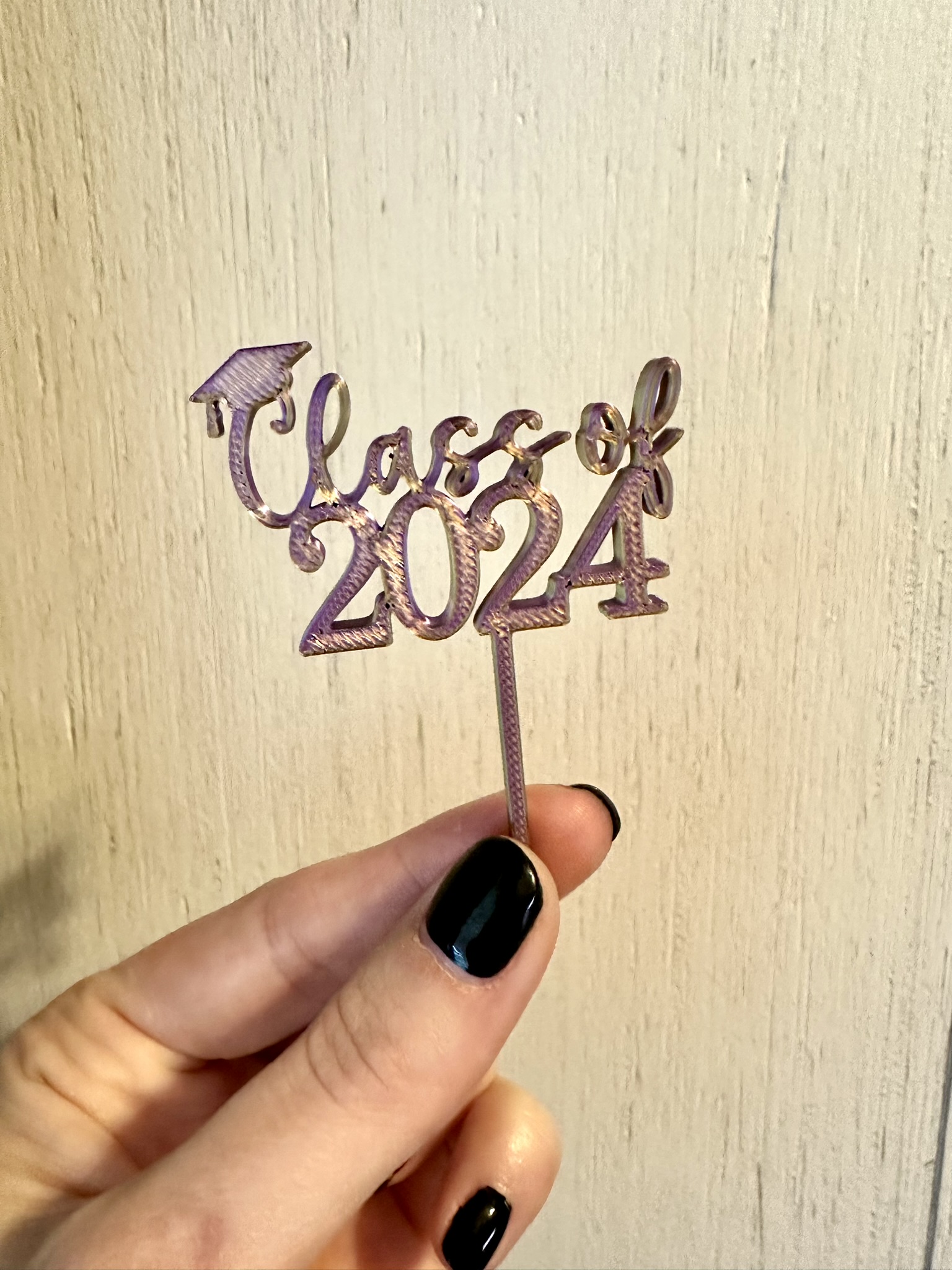 2024 Graduation Cupcake Topper by MKLand Download free STL model