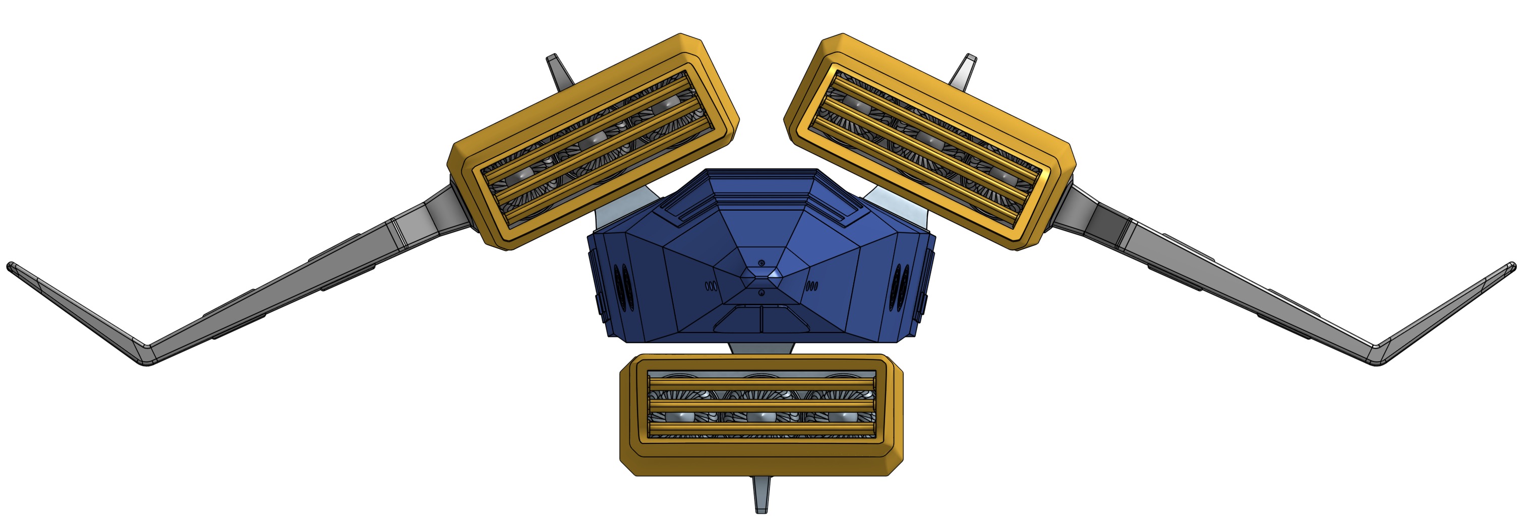 Interceptor v3 modified for 3d printing by capisweb download free stl
