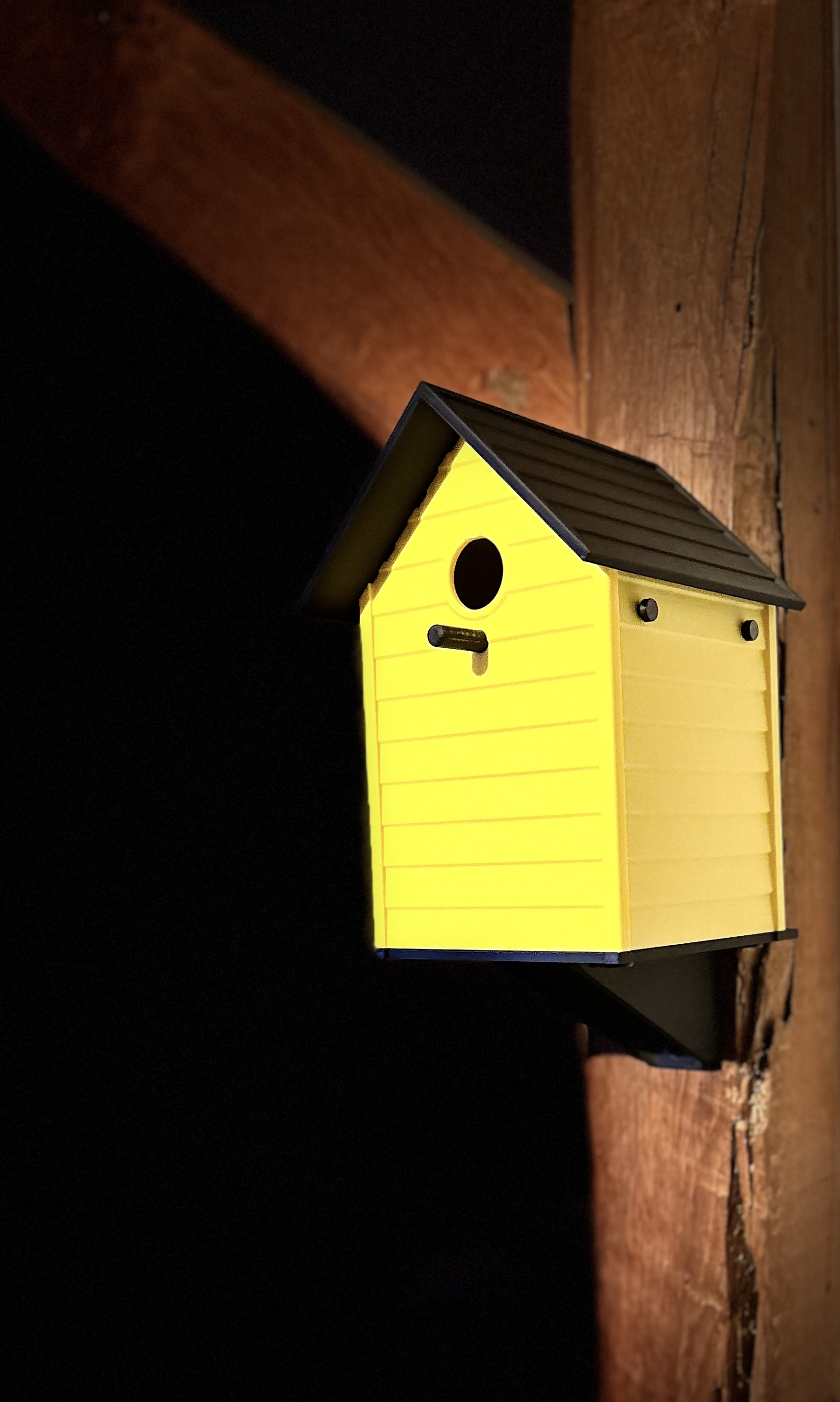 Classic birdhouse with mounting bracket. by Techro3D | Download free ...