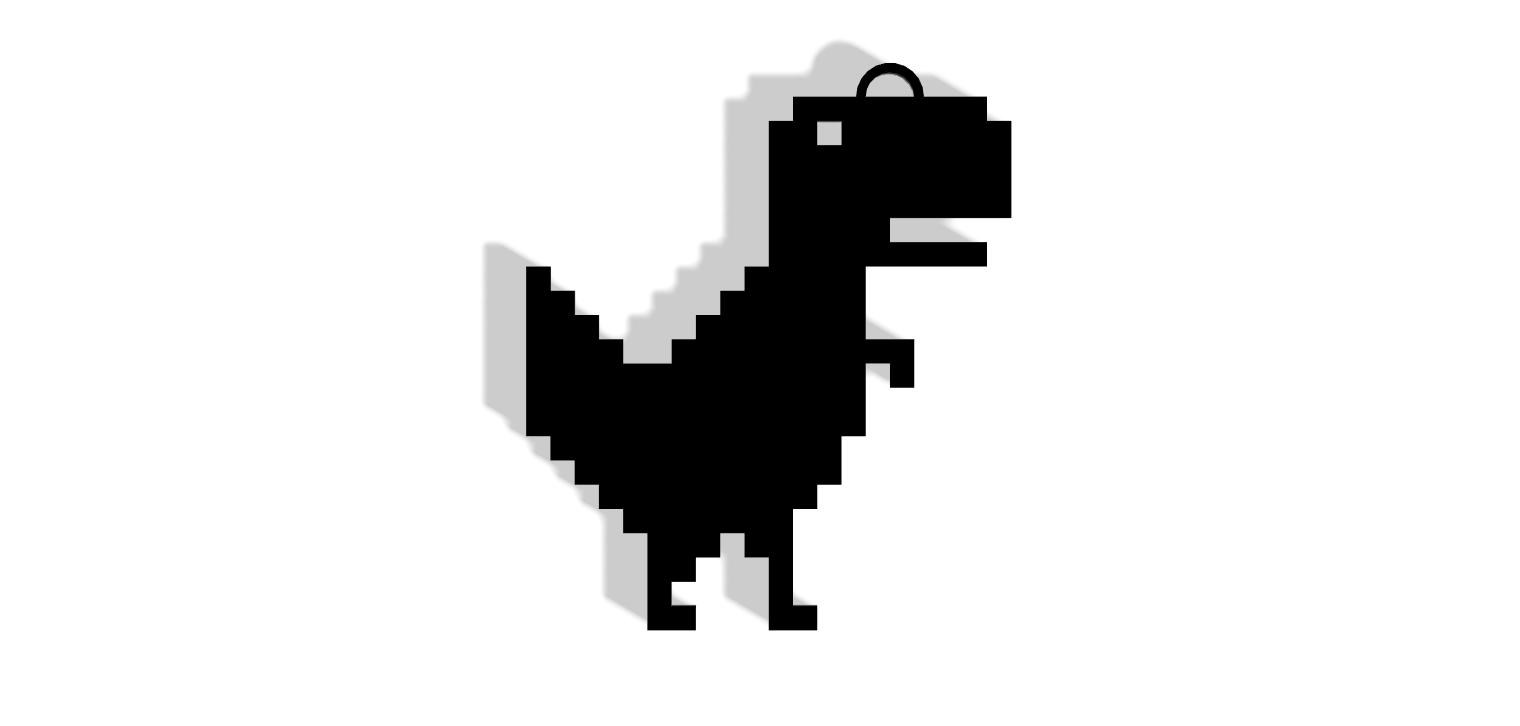 Offline Dino With Pendant Model By PSHE CIONG Download Free STL Model Offline dino with pendant model by pshe ciong download free stl model