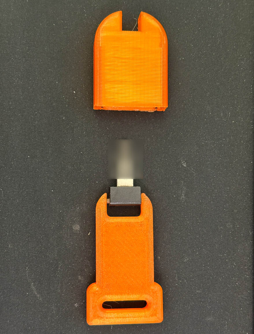 Tool-free drawer key - Replacement Bow/Handle/Head