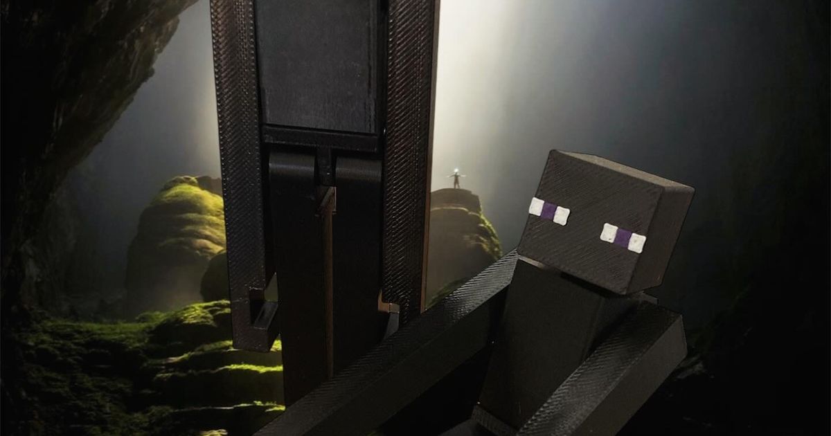 Enderman minecraft movable figure por Rott3D | Descargar modelo STL ...