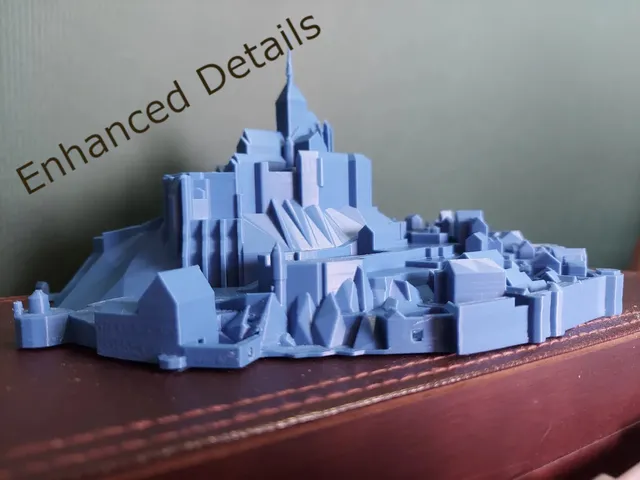 Mont Saint Michel enhanced