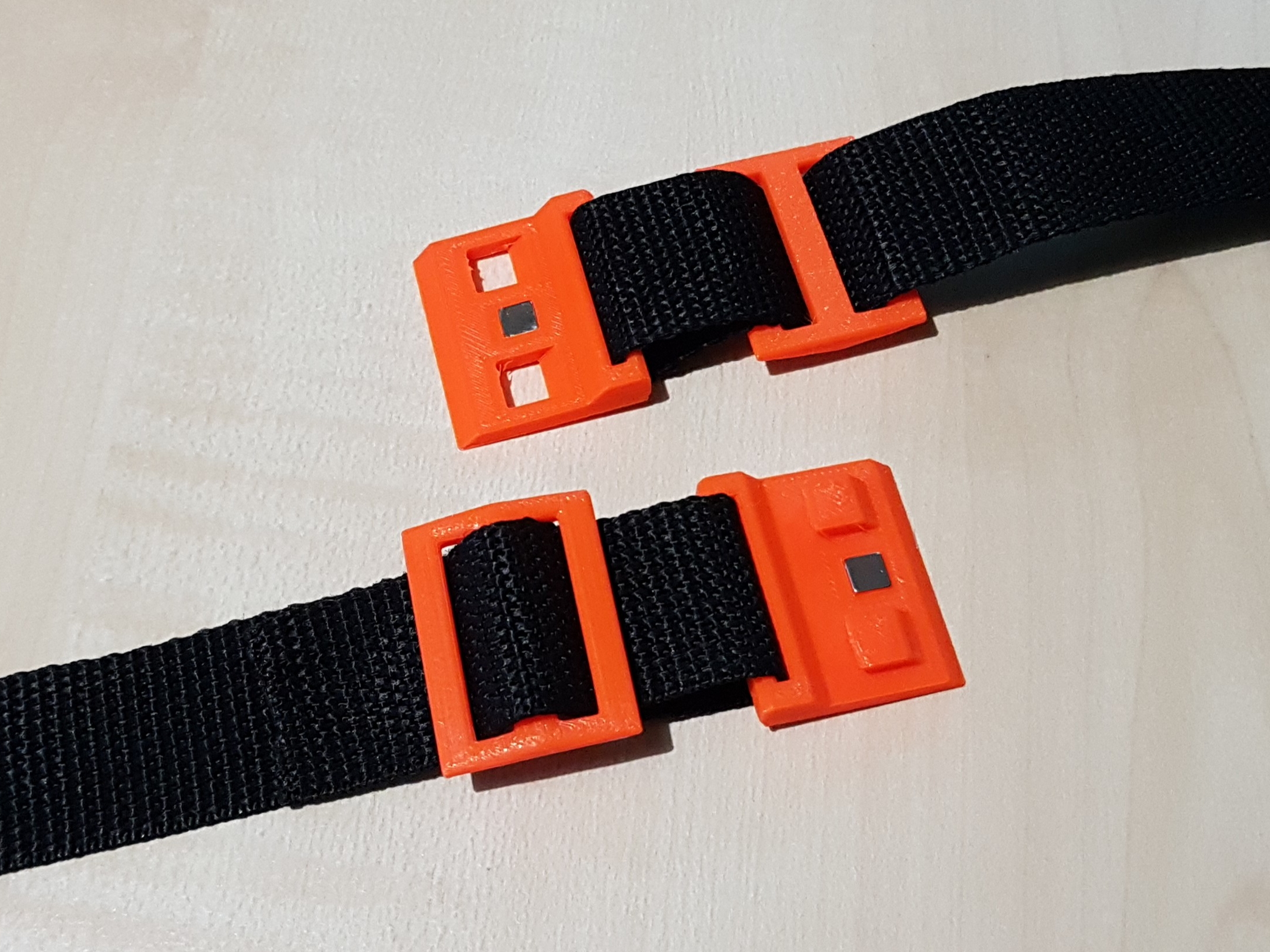 Magic strap buckle (magnetic) by HD_Creator | Download free STL model ...