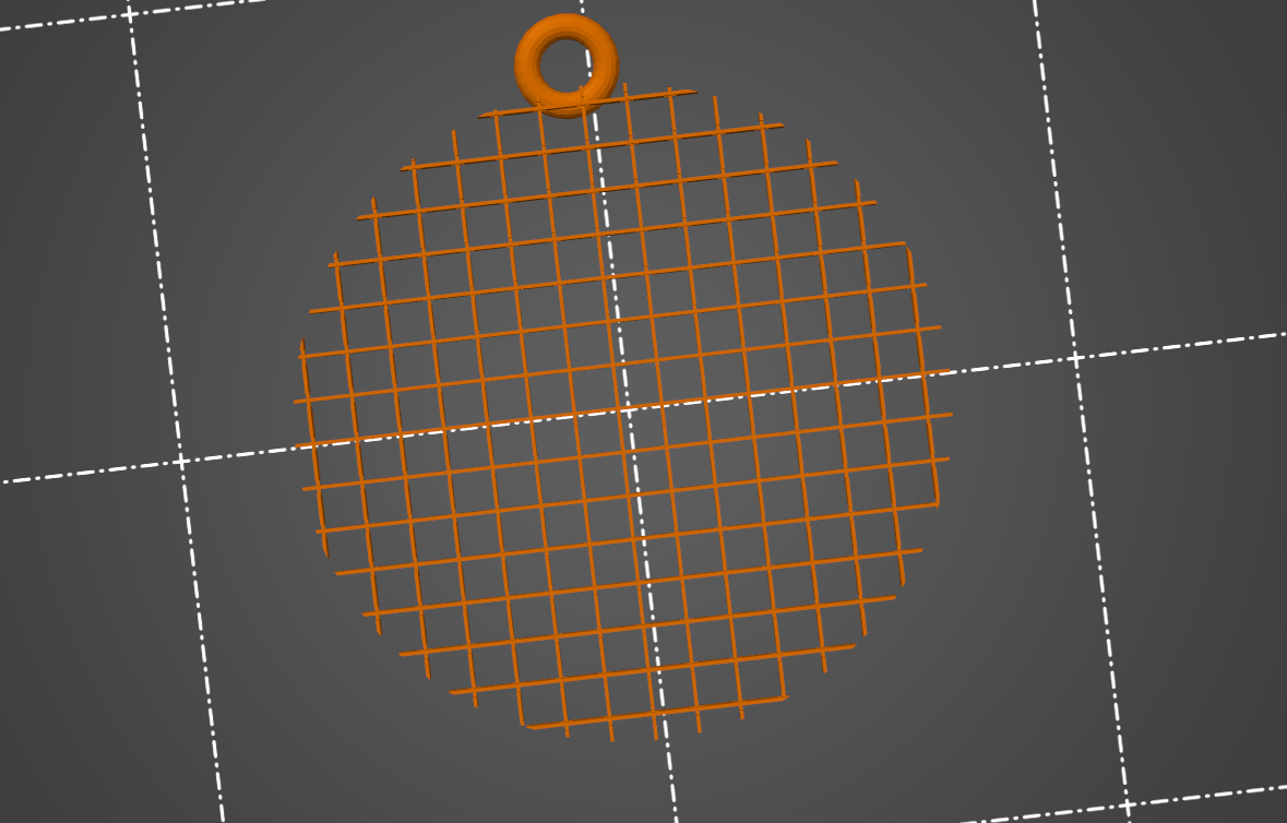 A model of the worf worm as a keychain 3D model thumbnail