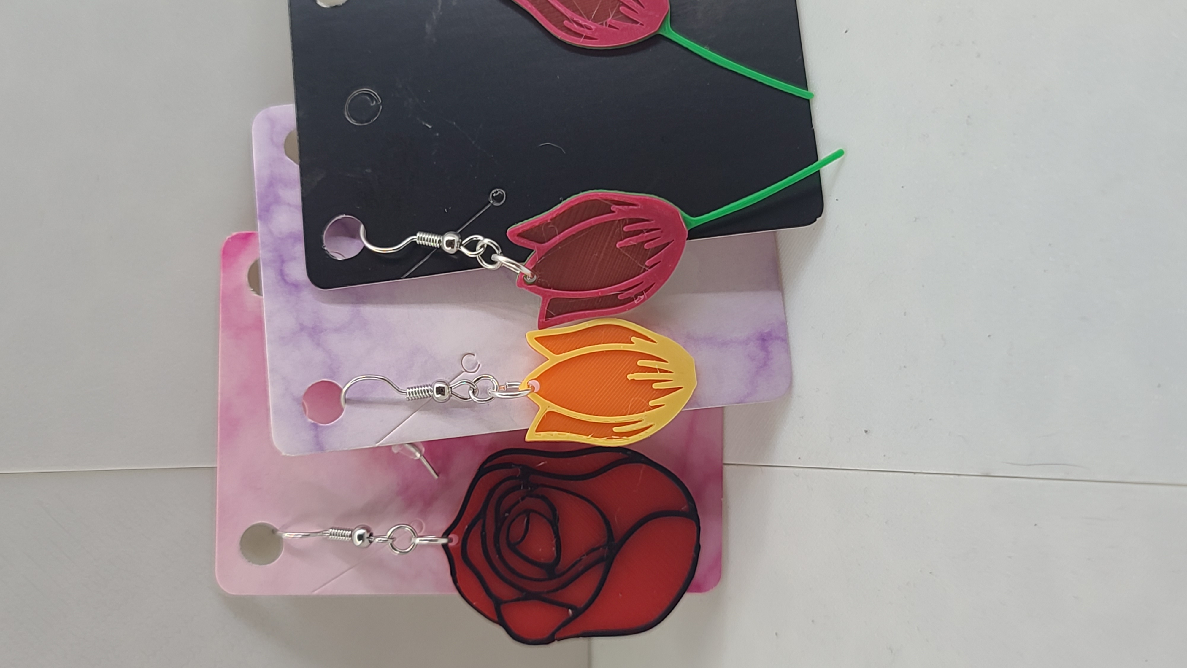 Flower Earrings Part 3