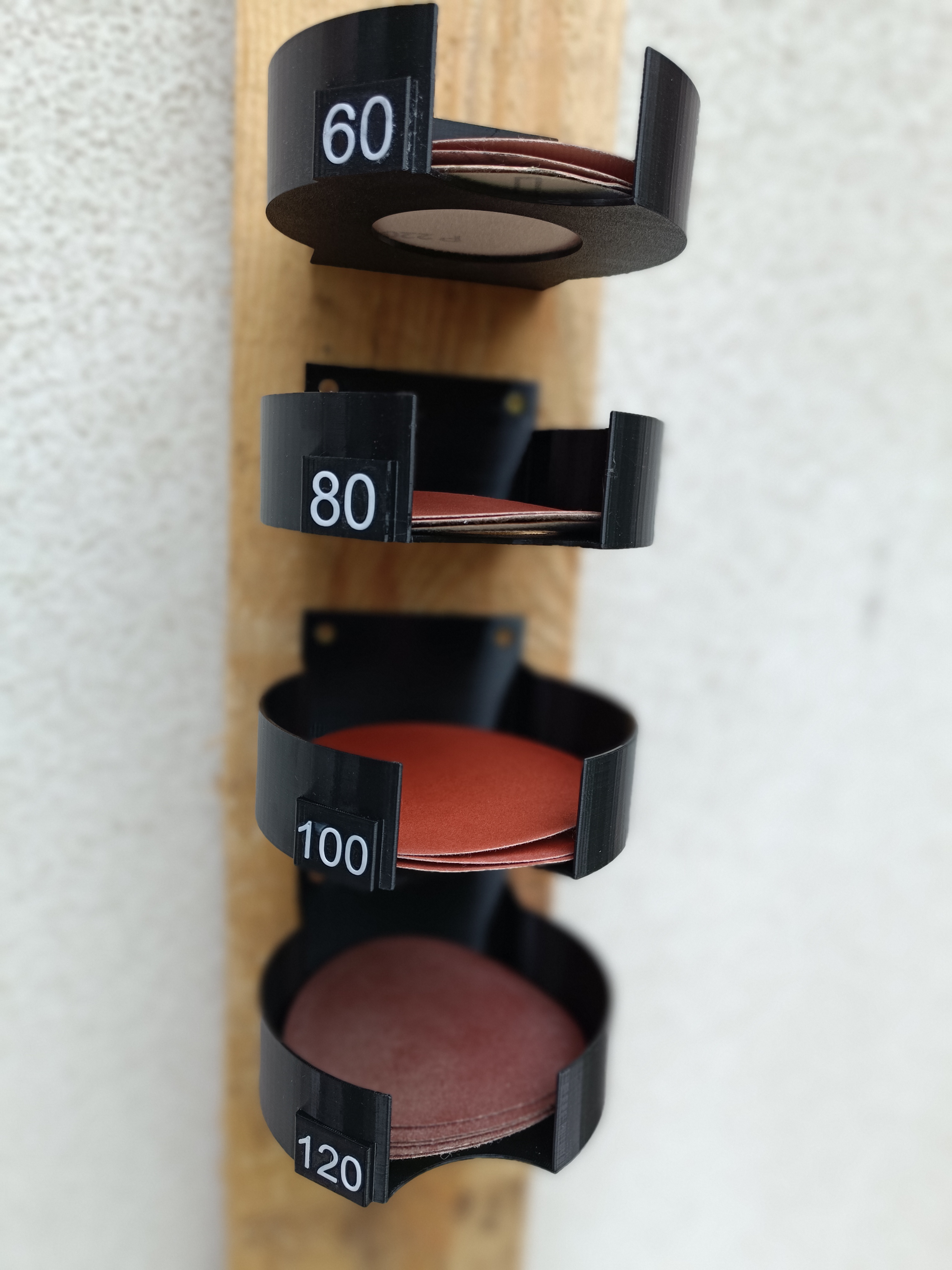 Sand Paper organizer