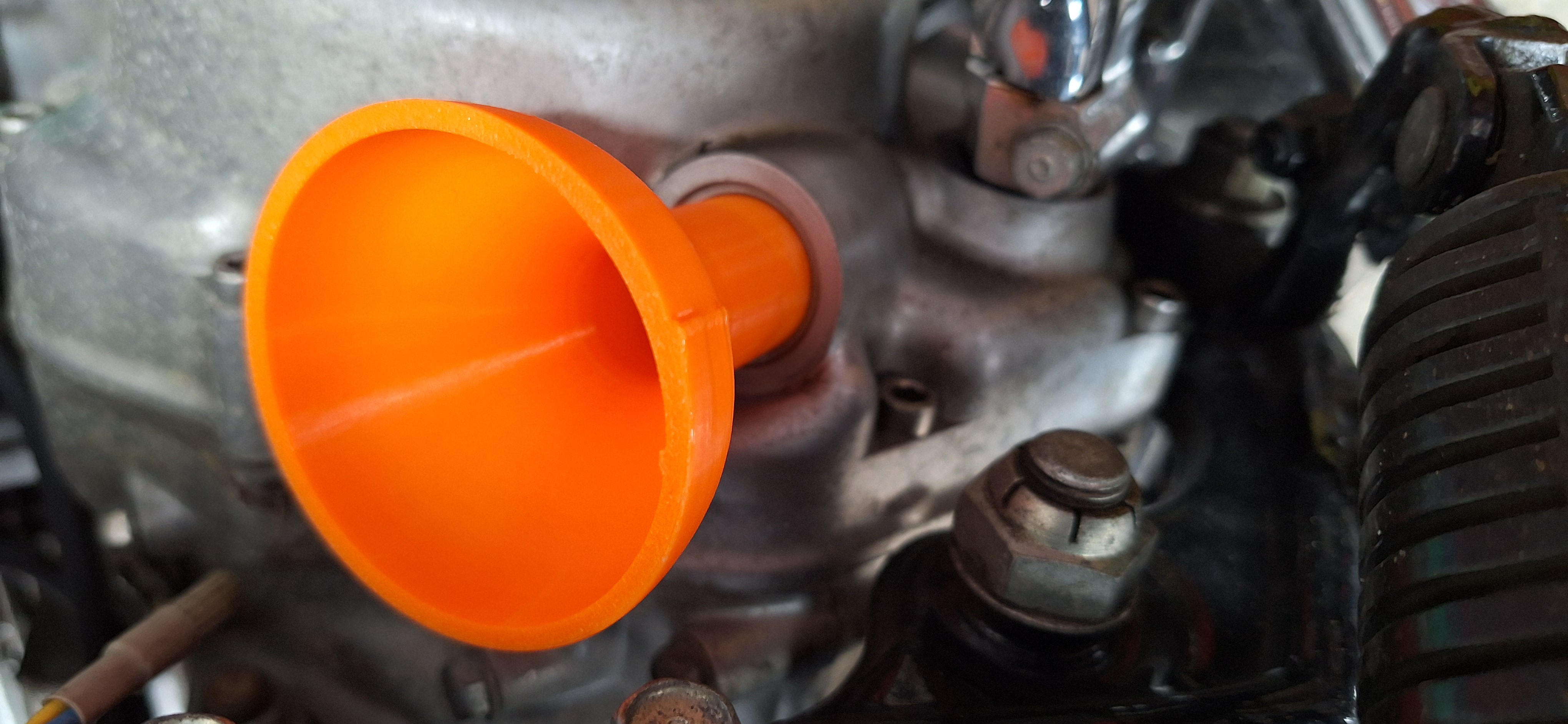 Honda motorcycle oil funnel