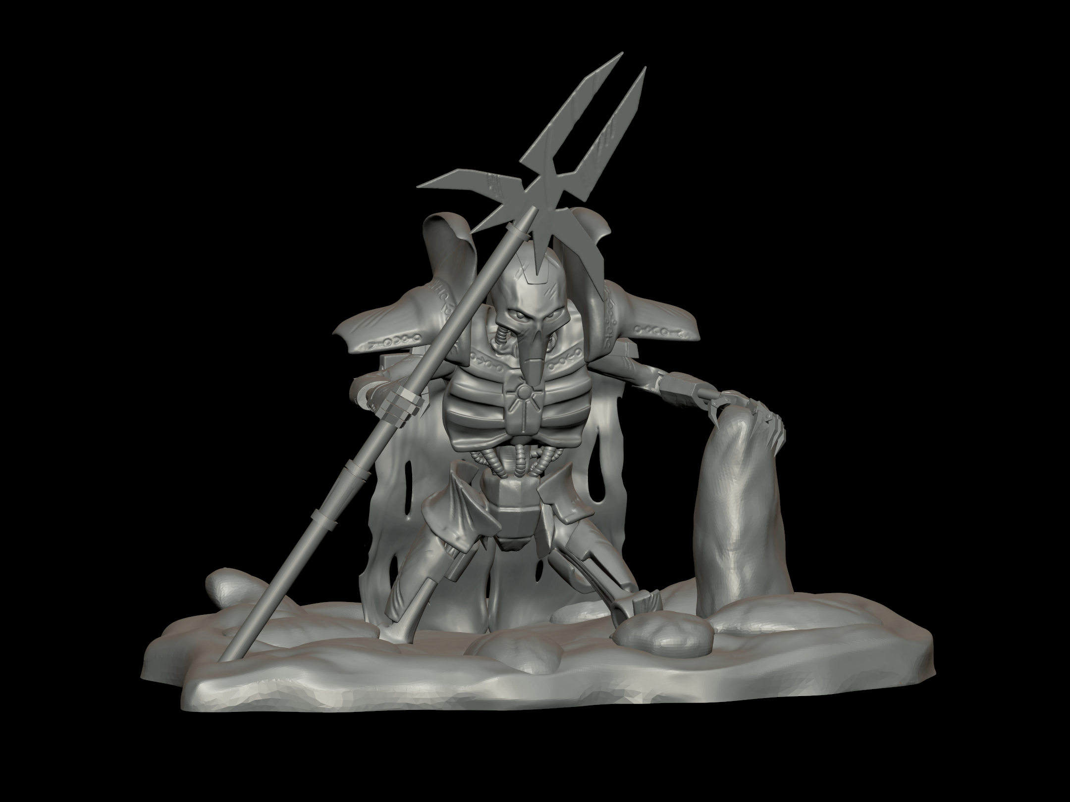 Necro Lord by Rott3D | Download free STL model | Printables.com