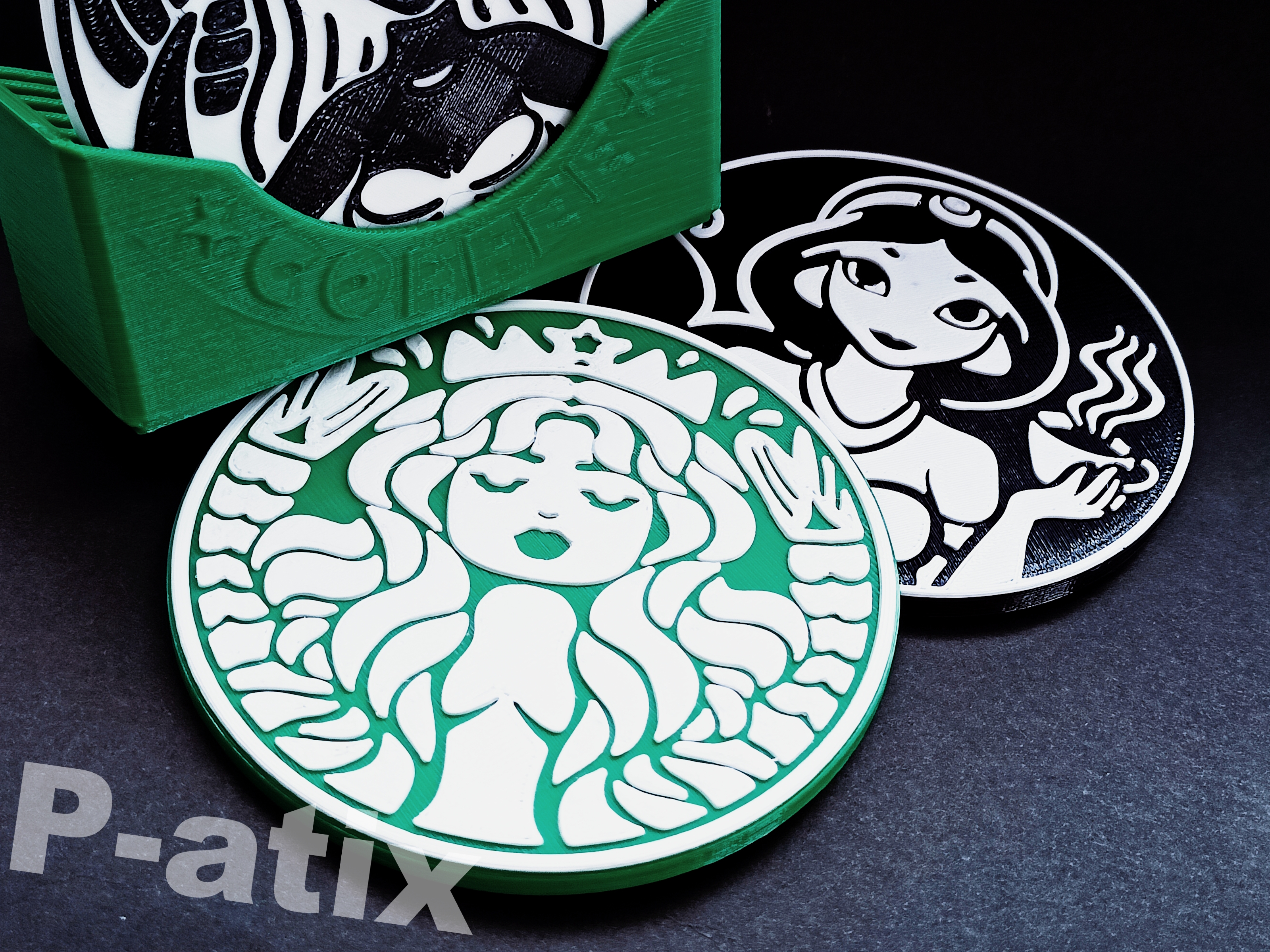 Princess Drink Coasters 2