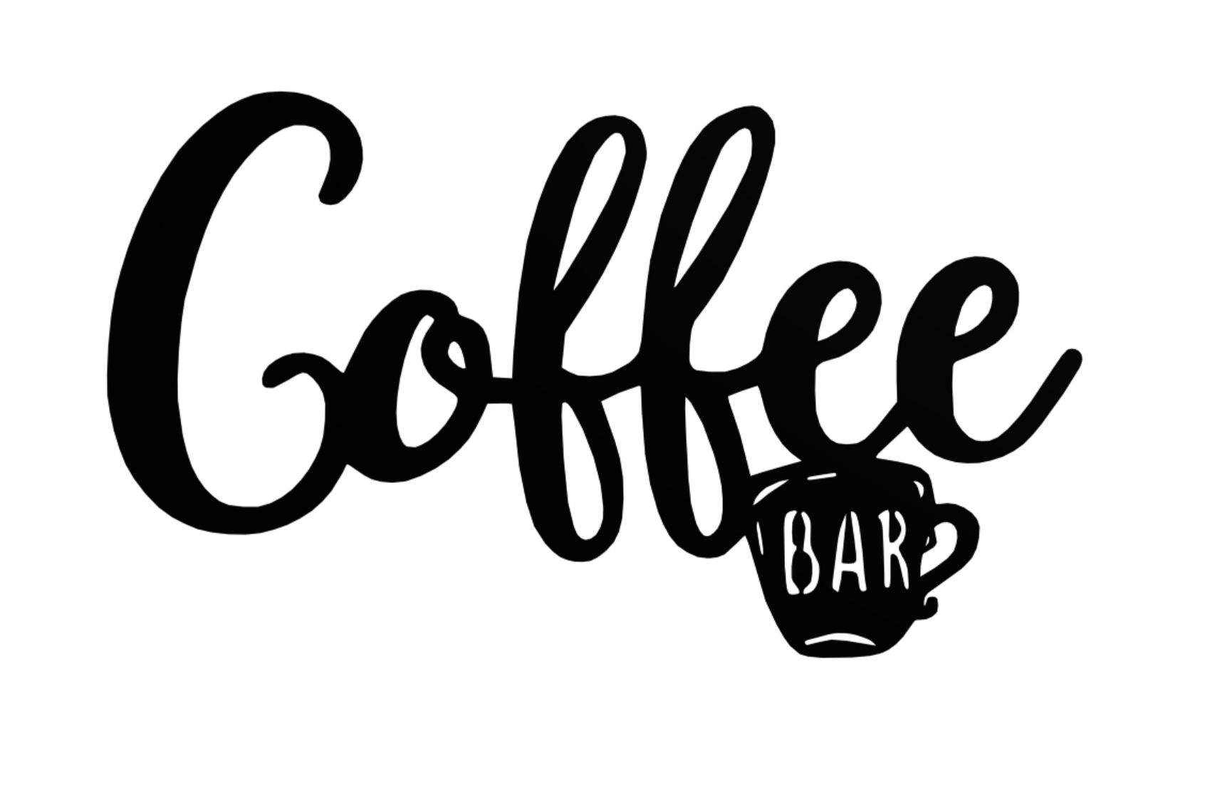 coffee bar - wall art