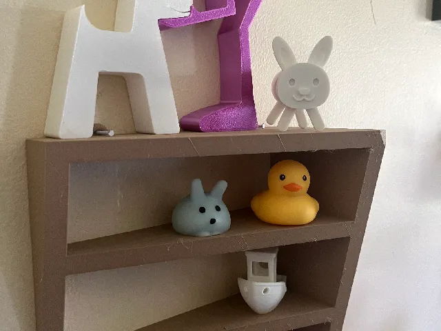 Glitched Wall Shelf
