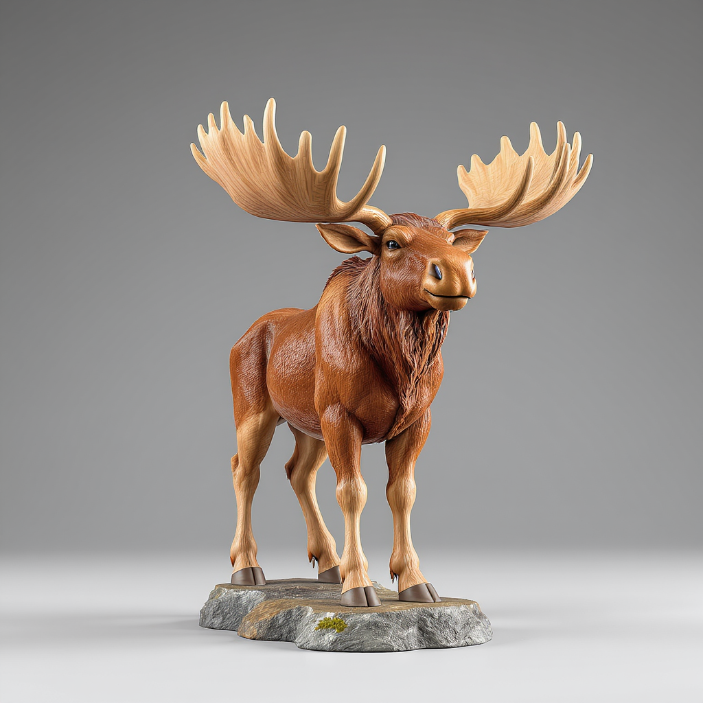 Moose Statue