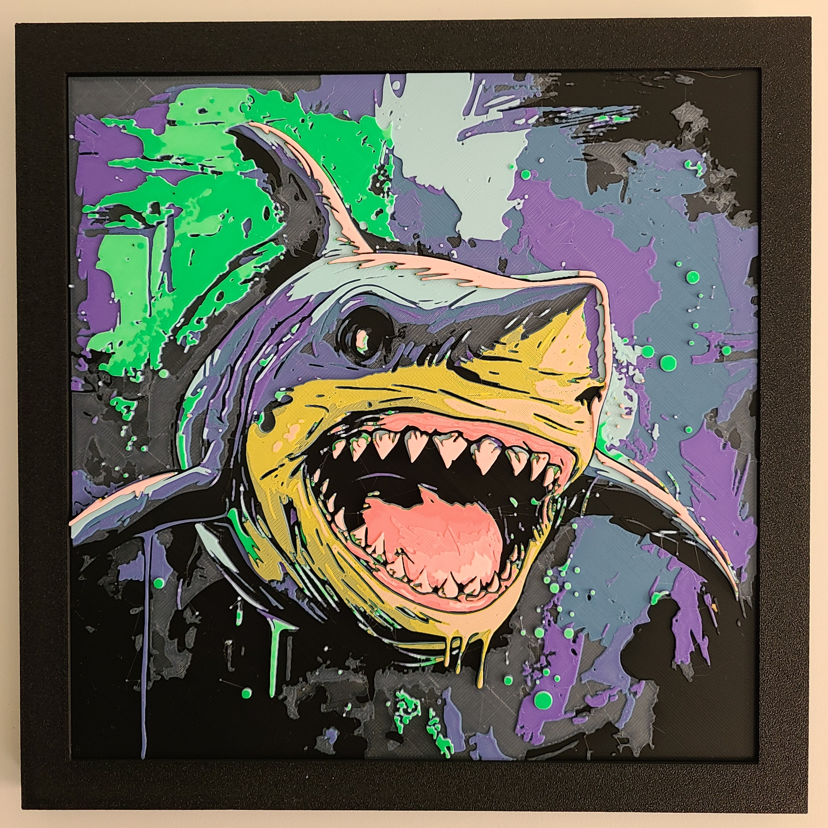 Shark Graffiti - Filament Painting