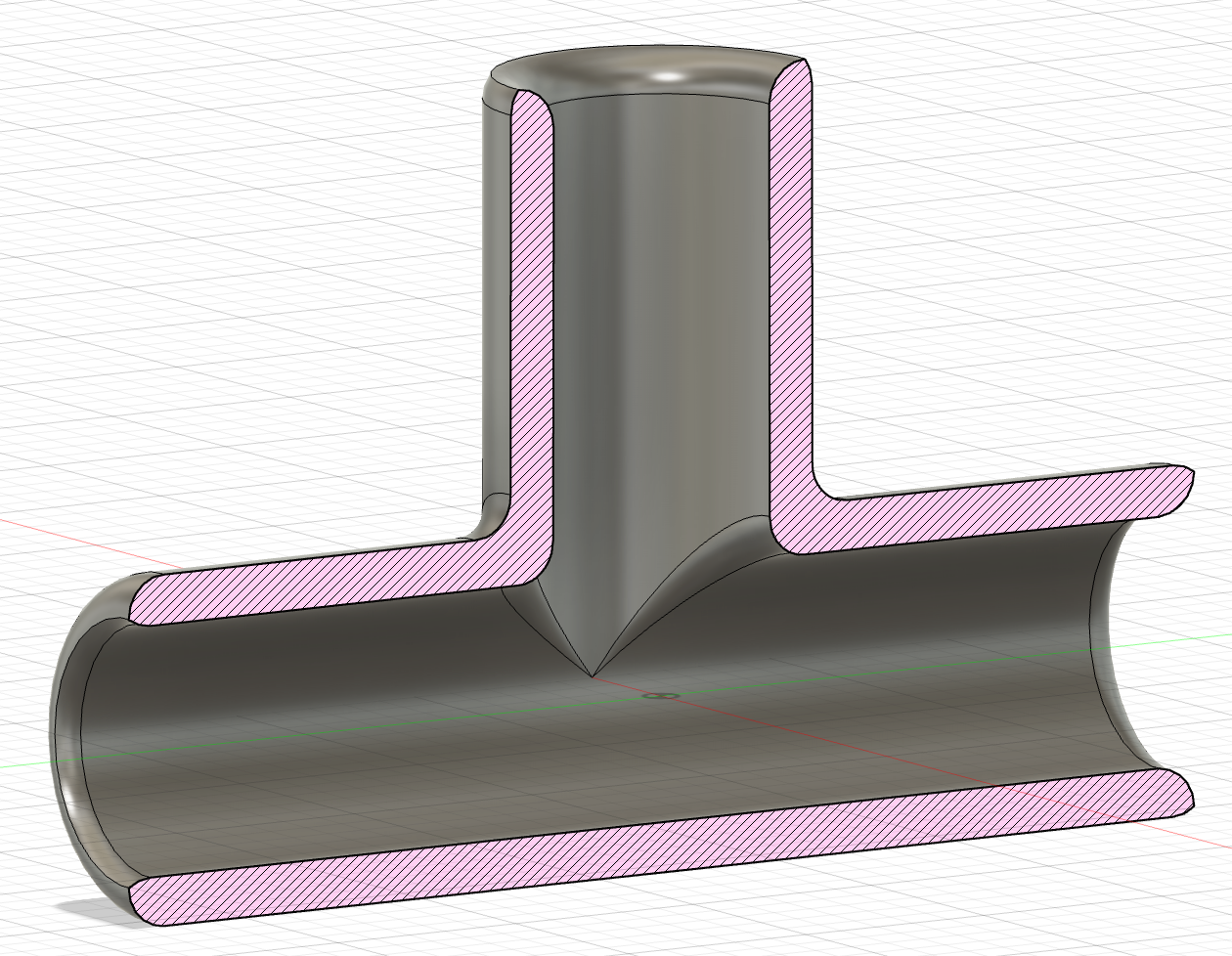 T-connector for hose (parametric) by Quentin | Download free STL model ...