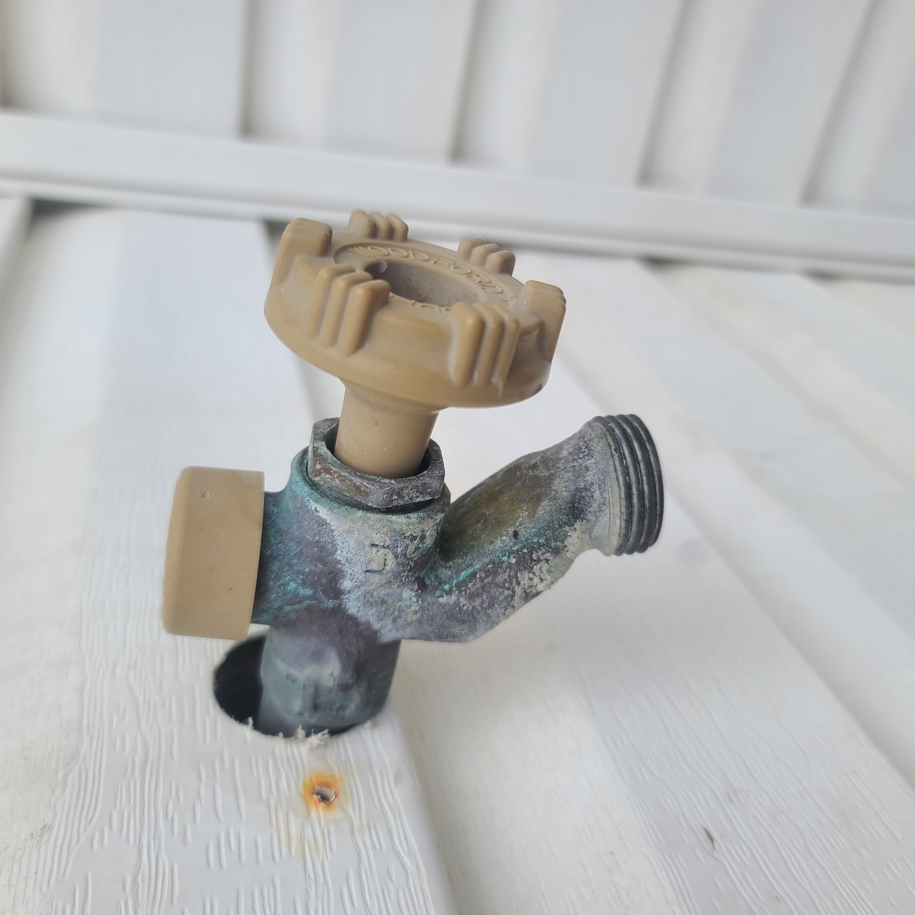 Outdoor Faucet Spigot Sillcock Bracket by Jeff Stein | Download free ...