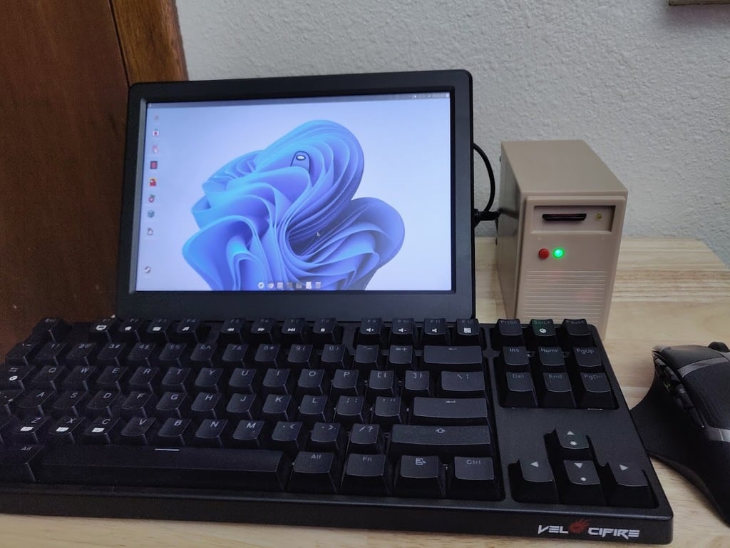 Raspberry Pi 5 case - Retro tower desktop by Xavior93 | Download free ...