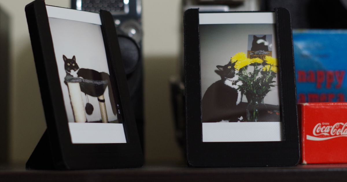 Easy Print Instax Mini Photo Frame by Stevanastardust | Download free ...