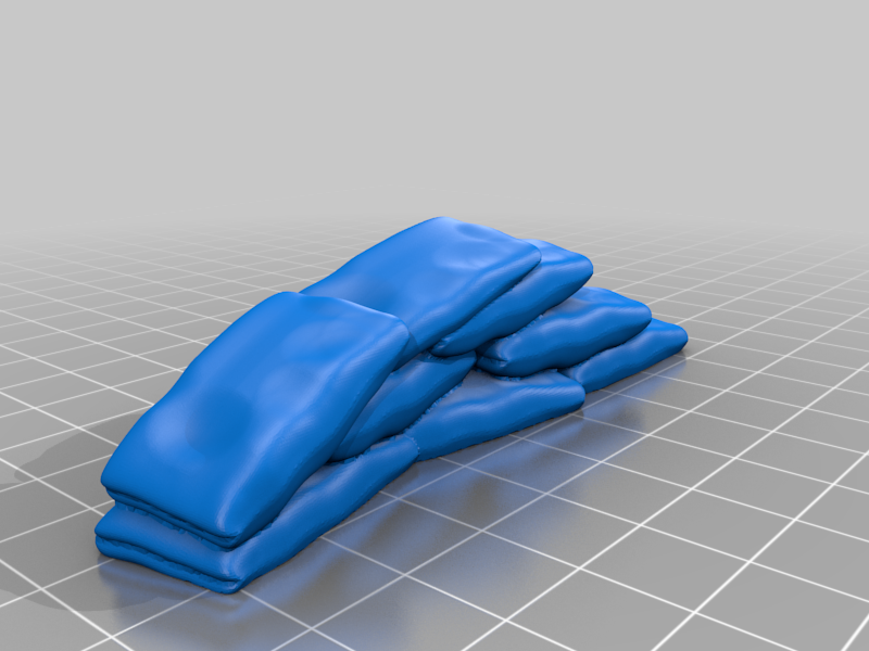Small Sandbag barricade