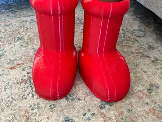 big red boots for kids by Talon Bluth | Download free STL model ...