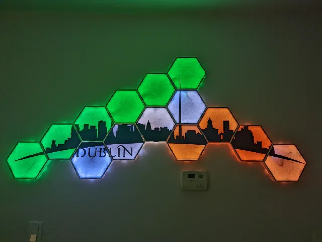 WLED wall art