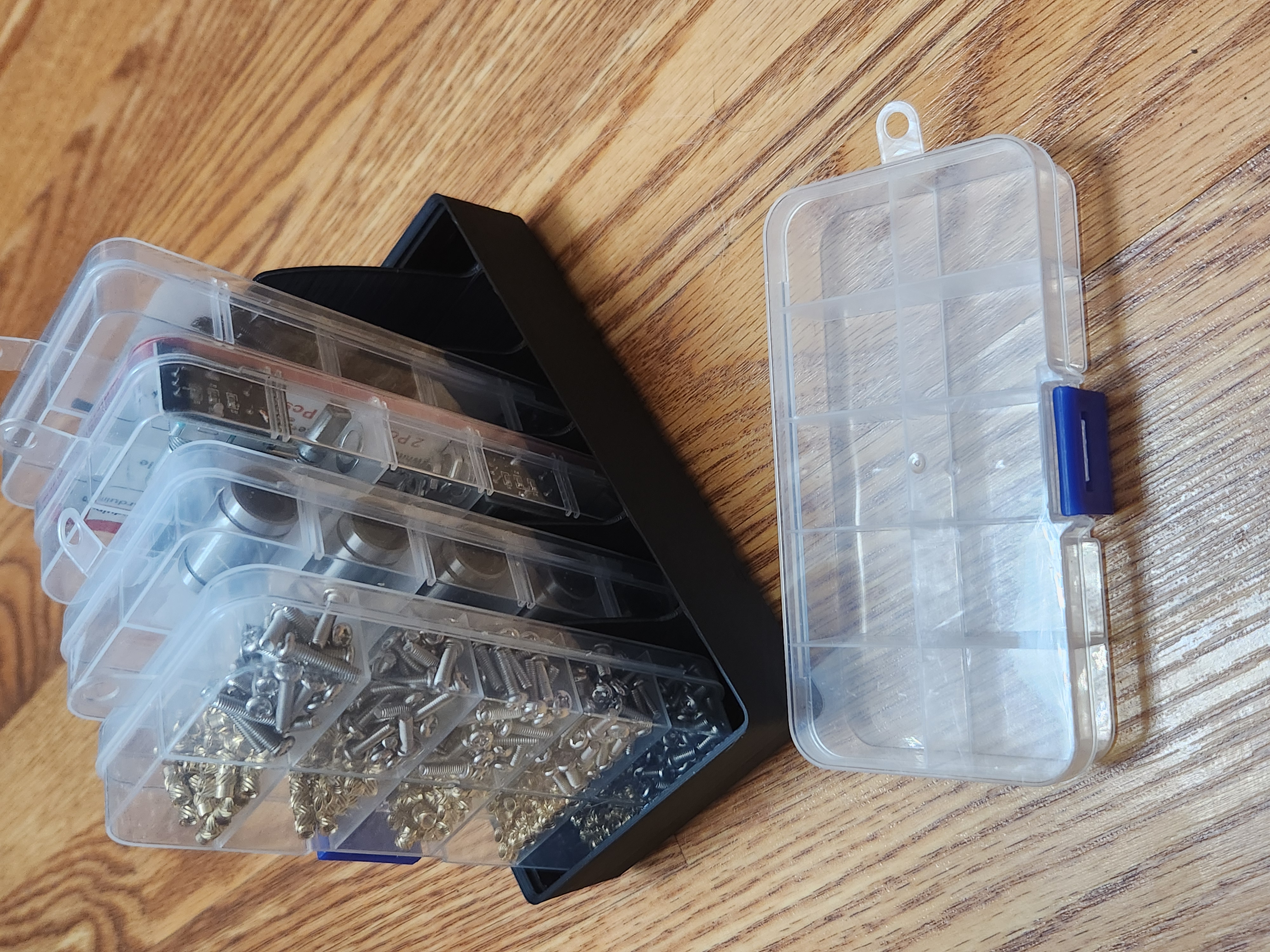 Gridfinity Small Parts Organizer Box Holder