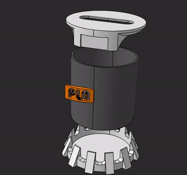 3D Print Recycling Bin — miniatura 2