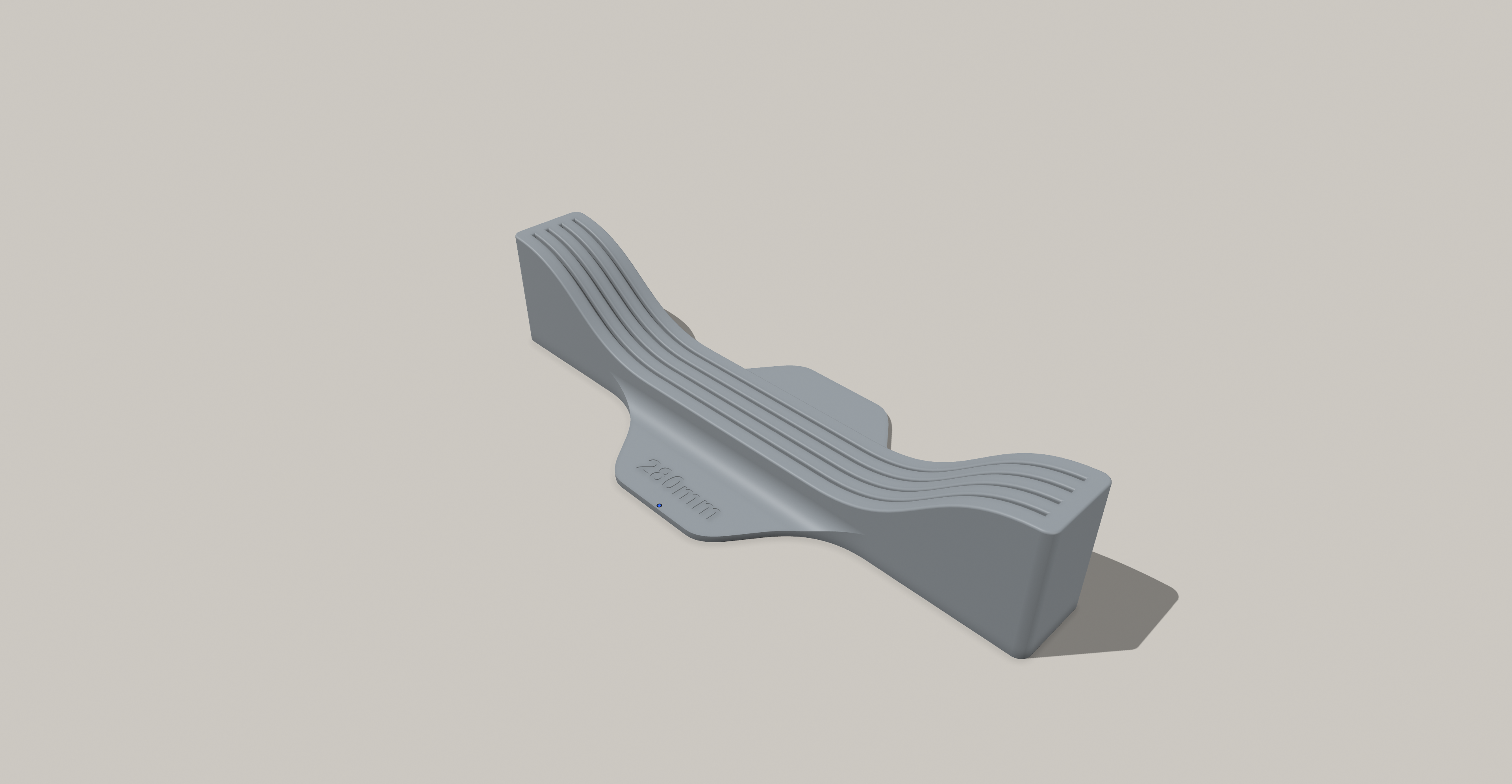 280mm Build Plate Holder for QiDi Q2