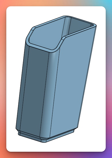 Miniatura 7 do modelo 3D Stackable Bin - parametric