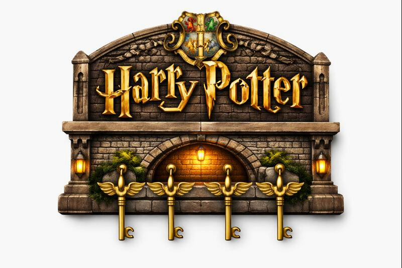 Harry Potter Keys Rack