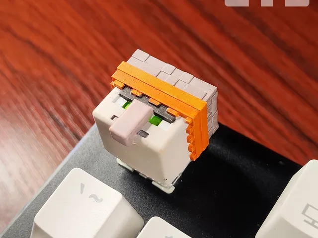 Minecraft Villager Keycap