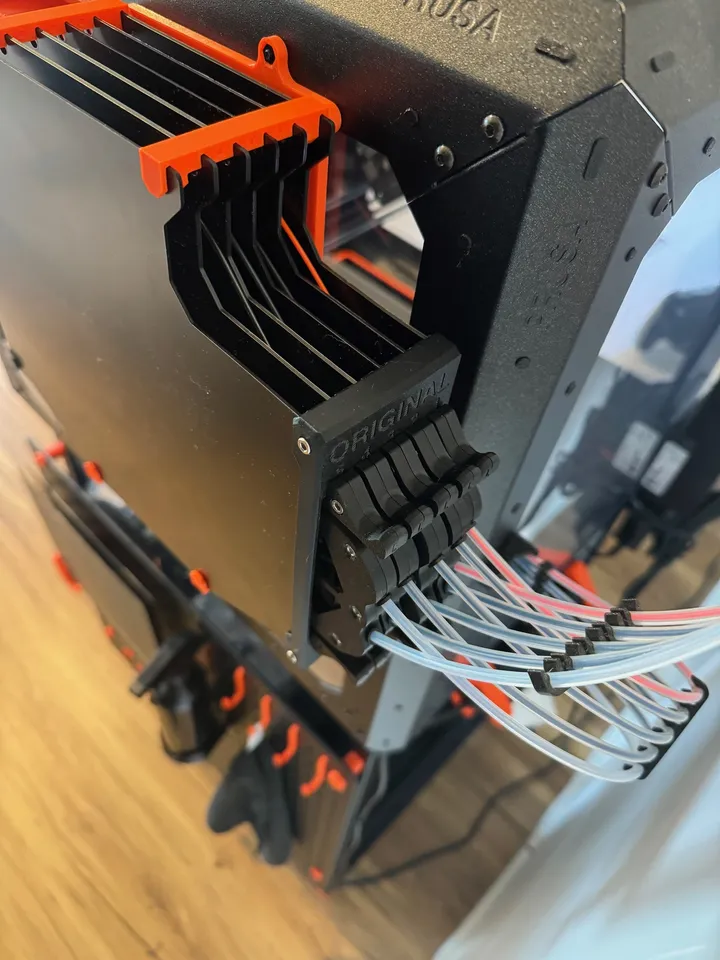 MMU3 original Prusa Enclosure Buffer Plate Holder by sh4q